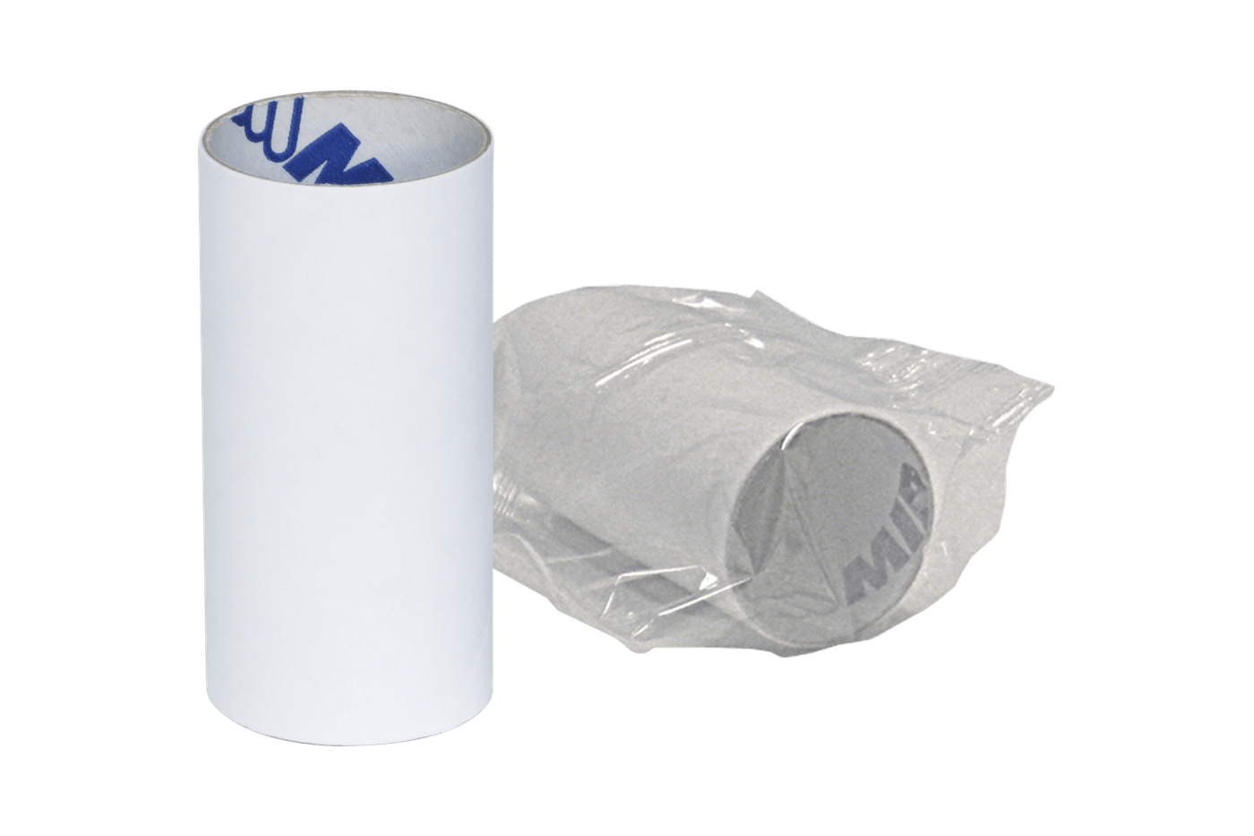 Boccaglio di carta monouso per adulti per flussometro a turbina viola per spirometria.