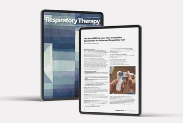 MIR Plus Line Featured in the Winter 2025 Respiratory Therapy eMagazine