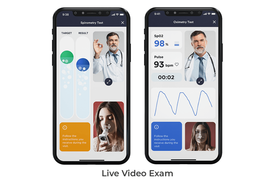 Spirobank Mobile App Remote Monitoring of Spirometry and Oximetry MIR